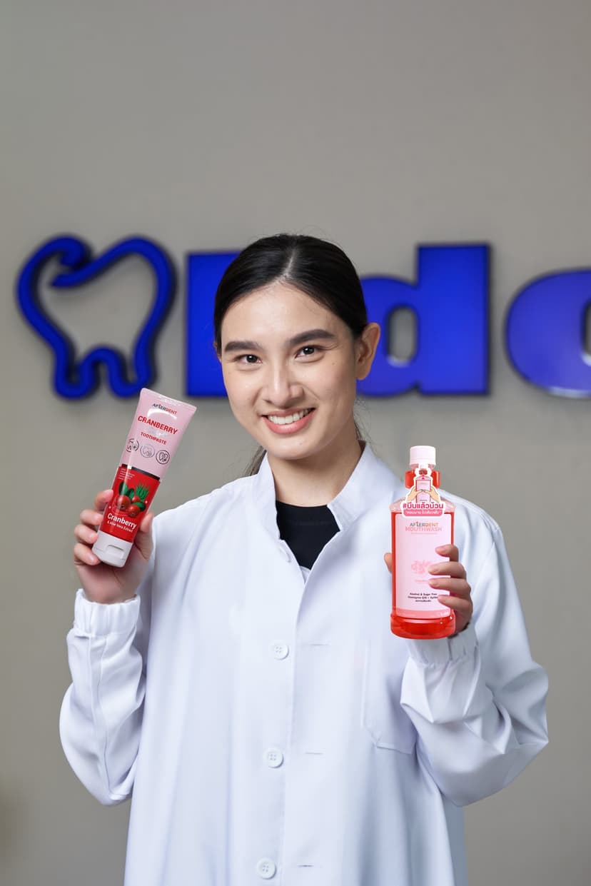 Dentist with patient