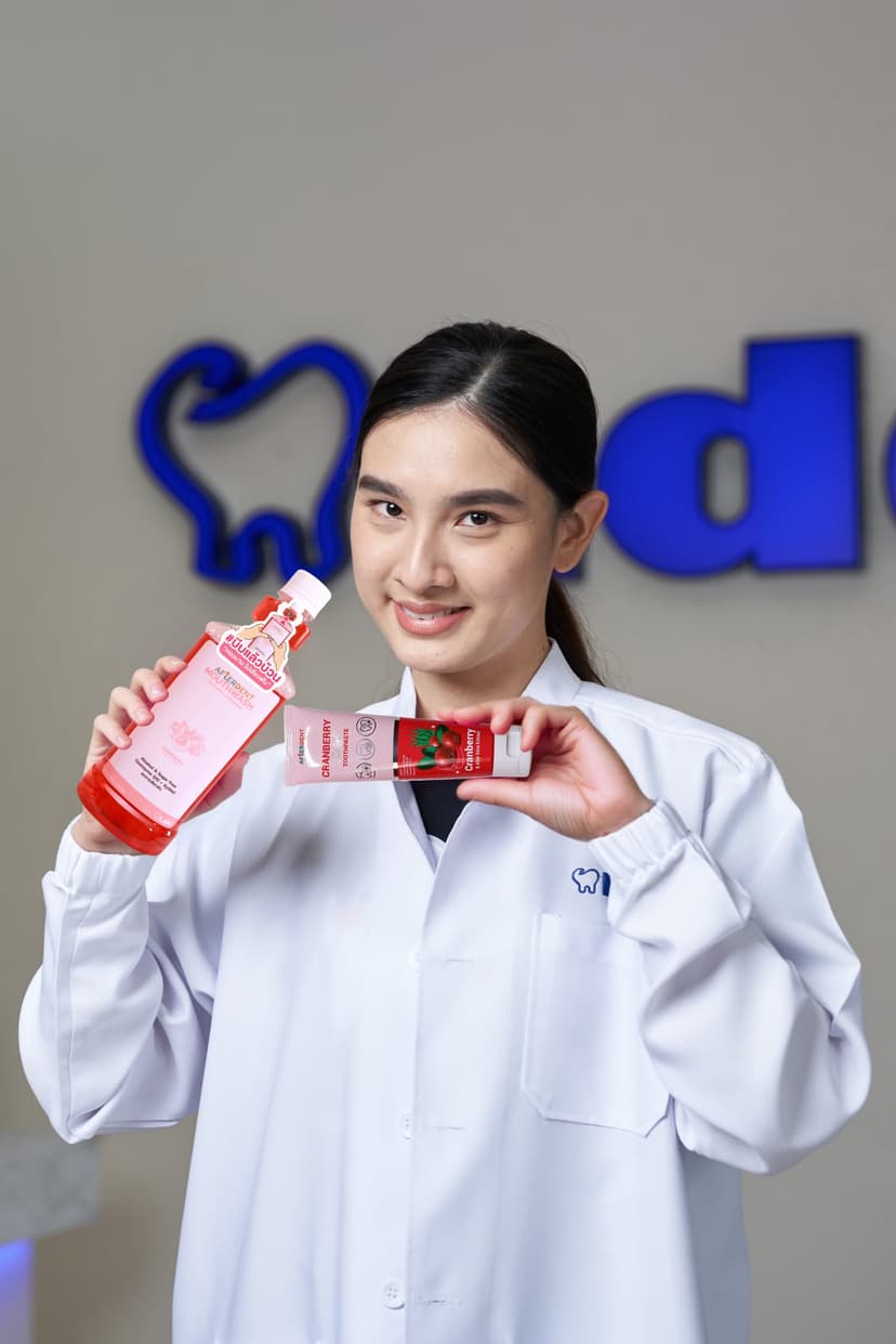 Dentist with patient